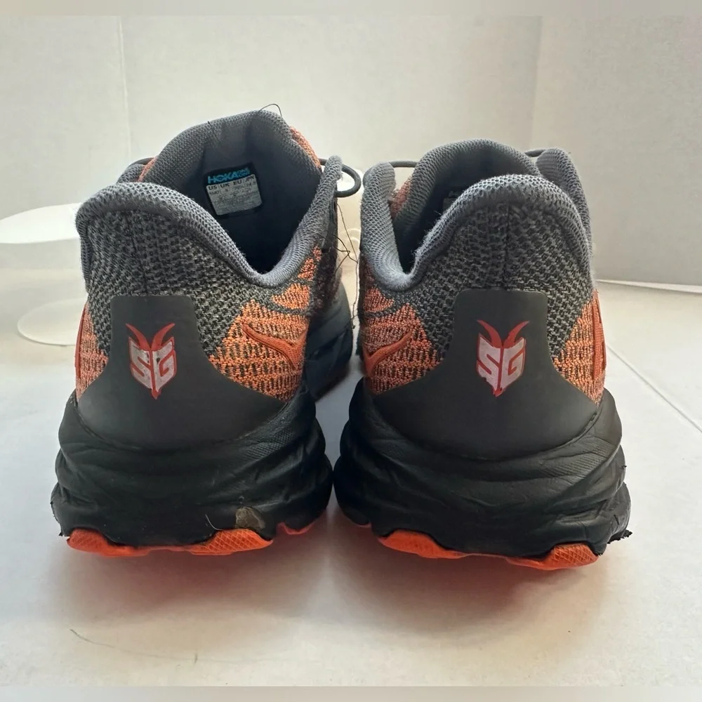 Hoka One One Shoes Youth 6 MD Speedgoat Orange Running